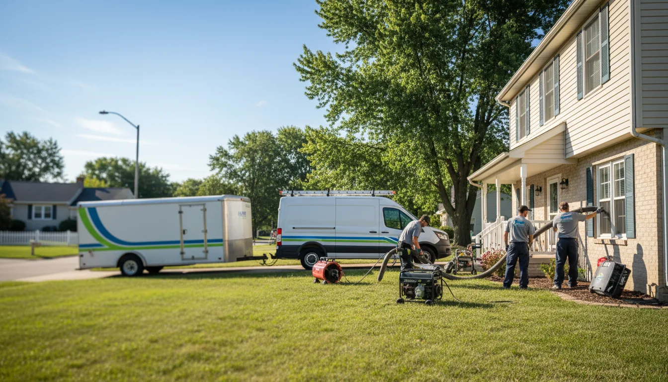 Flooded Basement Restoration And Cleanup With Repair in Fort Defiance, AZ near me